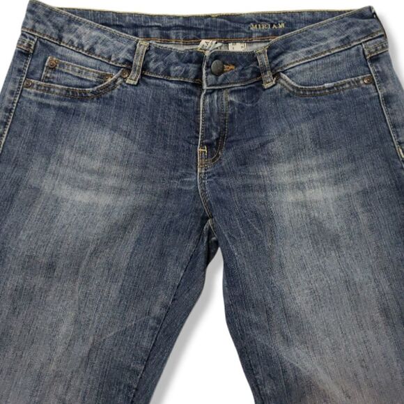 Mango Jeans Size 8 Miriam MNG Jeans Skinny Ankle Zip Women's Blue Denim Pants - Picture 3 of 8